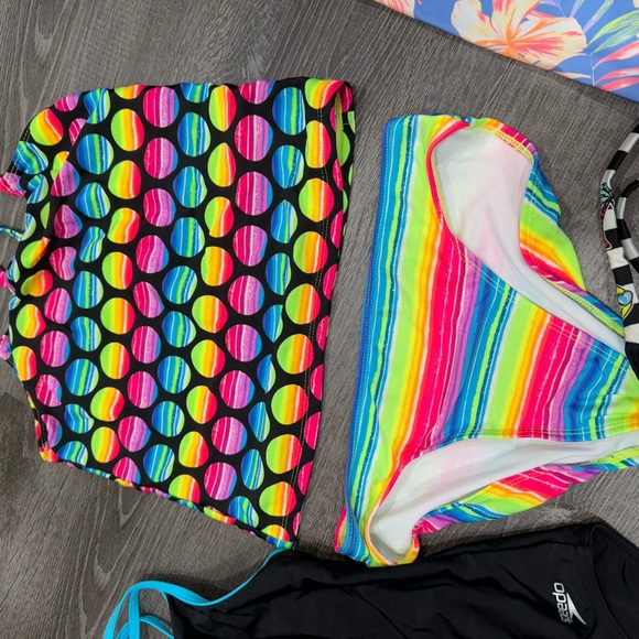 Girls 10/12 bathing suit bundle - Picture 6 of 7